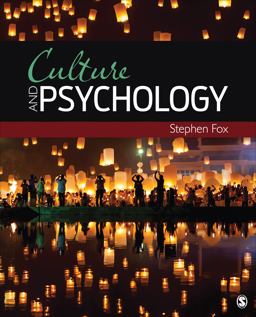Culture and Psychology  9781506364421 Front Cover