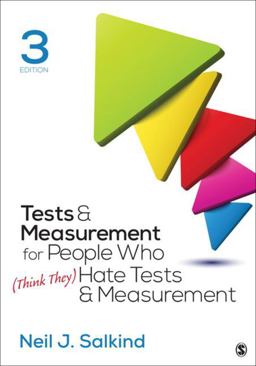 Tests and Measurement for People Who (Think They) Hate Tests and Measurement 3rd 9781506368382 Front Cover