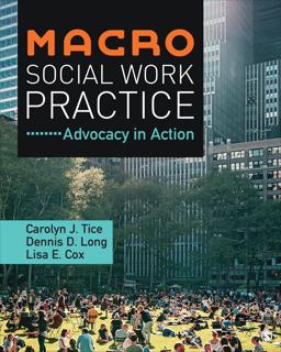 Macro Social Work Practice Advocacy in Action  9781506388410 Front Cover