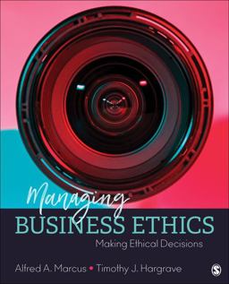 Managing Business Ethics Making Ethical Decisions  9781506388595 Front Cover