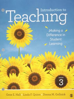 Introduction to Teaching Making a Difference in Student Learning 3rd 9781506393889 Front Cover