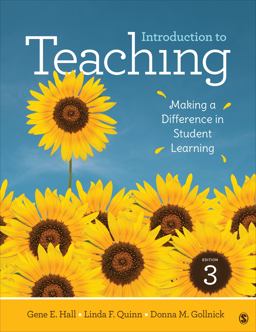 Introduction to Teaching Making a Difference in Student Learning 3rd 9781506393896 Front Cover