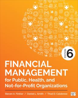 Financial Management for Public, Health, and Not-for-profit Organizations:  9781506396811 Front Cover