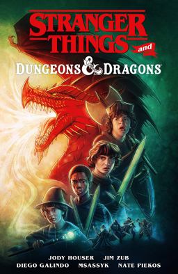 Stranger Things and Dungeons and Dragons (Graphic Novel)  9781506721071 Front Cover