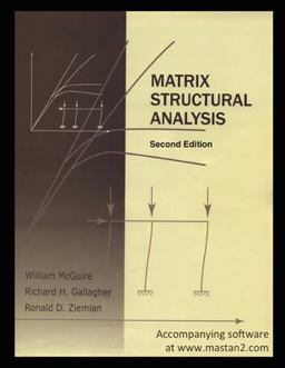 Matrix Structural Analysis:  9781507585139 Front Cover