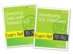 MCSA SQL Server 2016 Database Development Exam Ref 2-Pack Exam Refs 70-761 And 70-762  9781509303656 Front Cover