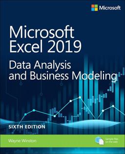 Microsoft Excel 2019 Data Analysis and Business Modeling 6th 9781509305889 Front Cover