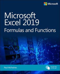 Microsoft Excel 2019 Formulas and Functions  9781509306190 Front Cover