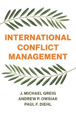 International Conflict Management  9781509530533 Front Cover