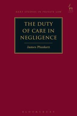 Duty of Care in Negligence  9781509914845 Front Cover
