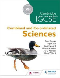 Cambridge IGCSE Combined and Co-Ordinated Sciences  9781510402461 Front Cover