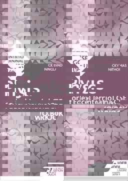 Edexcel International GCSE Physics Workbook  9781510405660 Front Cover