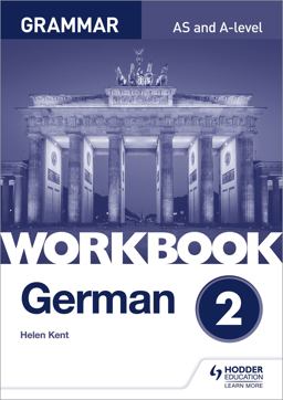 German a-Level Grammar Workbook 2  9781510417724 Front Cover