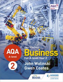 AQA a-Level Business Year 2 Fourth Edition (Wolinski and Coates)