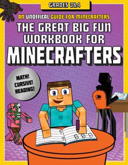 The Great Big Fun Workbook for Minecrafters: Grades 3 And 4