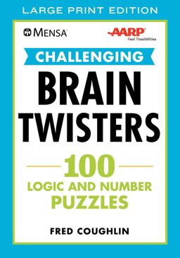 Mensa® AARP® Challenging Brain Twisters (LARGE PRINT)