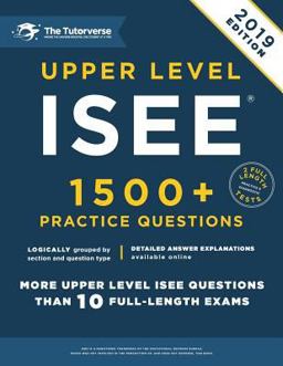 Upper Level ISEE: 1500+ Practice Questions  9781515297352 Front Cover