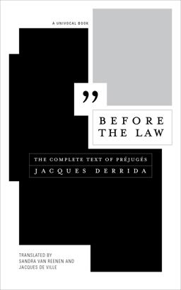 Before the Law The Complete Text of Prï¿½jugï¿½s  9781517905514 Front Cover