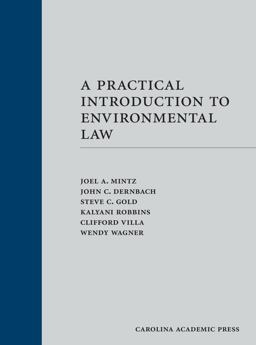 Practical Introduction to Environmental Law  9781522104131 Front Cover
