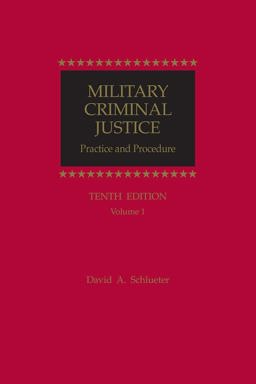 Military Criminal Justice Military Criminal Justice