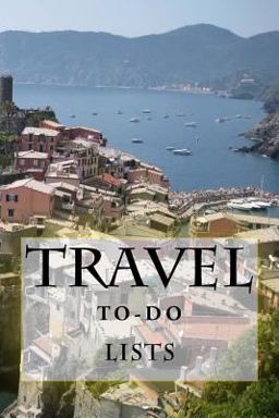 Travel to-Do Lists Book Travel to-Do Lists Book