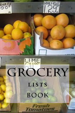 Grocery Lists Book