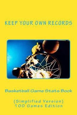 Basketball Game Stats Book Basketball Game Stats Book