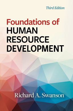 Foundations of Human Resource Development:  9781523092093 Front Cover