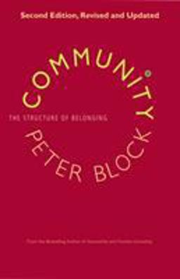 Community The Structure of Belonging  9781523095568 Front Cover