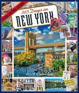 365 Days in New York Picture-A-Day Wall Calendar 2019