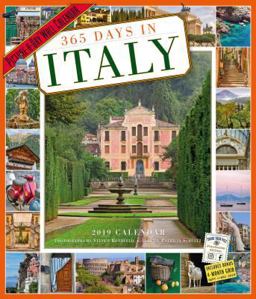 365 Days in Italy Picture-A-Day Wall Calendar 2019  9781523503100 Front Cover