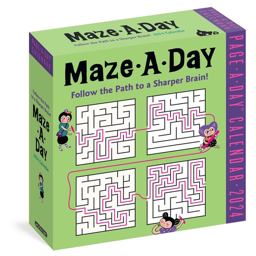 Maze-A-Day Page-a-Day Calendar 2024