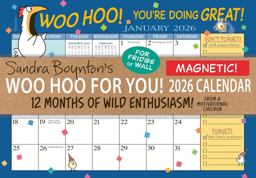 Sandra Boynton's Woo Hoo for You! 2026 Magnetic Calendar