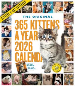 365 Kittens-A-Year Picture-a-Day® Wall Calendar 2026