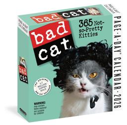 Bad Cat Page-A-Day® Calendar 2026 Bad Cat Page-A-Day® Calendar 2026