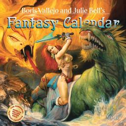 Boris Vallejo and Julie Bell's Fantasy Wall Calendar 2026 Boris Vallejo and Julie Bell's Fantasy Wall Calendar 2026