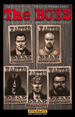 The Boys 6: The Self-preservation Society  9781524108182 Front Cover