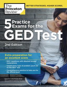5 Practice Exams for the GED Test, 2nd Edition