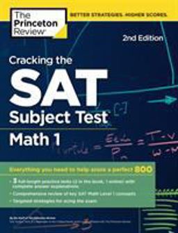 Cracking the SAT Subject Test in Math 1, 2nd Edition
