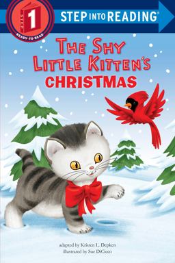 The Shy Little Kitten's Christmas:  9781524768096 Front Cover