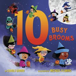 10 Busy Brooms  9781524768997 Front Cover