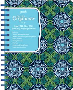 Posh: Deluxe Organizer 17-Month 2022-2023 Monthly/Weekly Hardcover Planner Calen