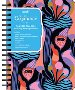 Posh: Deluxe Organizer 17-Month 2023-2024 Monthly/Weekly Hardcover Planner Calen