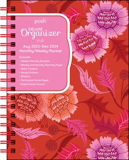 Posh: Deluxe Organizer 17-Month 2023-2024 Monthly/Weekly Softcover Planner Calen
