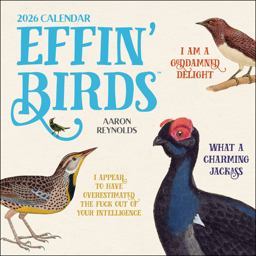 Effin' Birds 2026 Wall Calendar Effin' Birds 2026 Wall Calendar