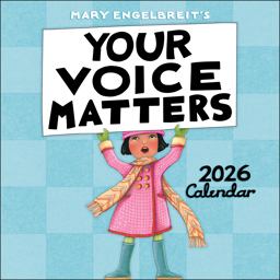 Mary Engelbreit's Your Voice Matters 2026 Wall Calendar