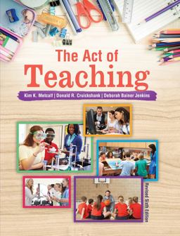 Act of Teaching 6th 9781524901943 Front Cover