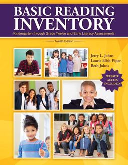 Basic Reading Inventory: Pre-primer Through Grade Twelve and Early Literacy Assessments 1st 9781524905620 Front Cover