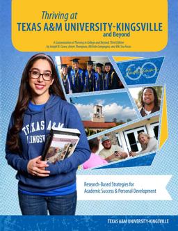 Thriving at Texas AANDM University-Kingsville and Beyond Thriving at Texas AANDM University-Kingsville and Beyond