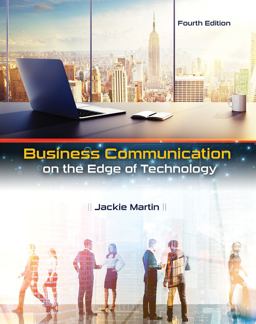 Business Communication on the Edge of Technology 4th 9781524932015 Front Cover
